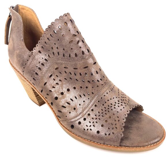 NEW Sofft Millard Block Heel Peep Toe Sandal Size 11M - Picture 3 of 13